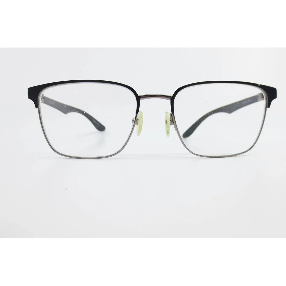 Bulova Waddell Eyeglasses Blue Carbon Fiber Rectangular Frames 53-18-145 35448